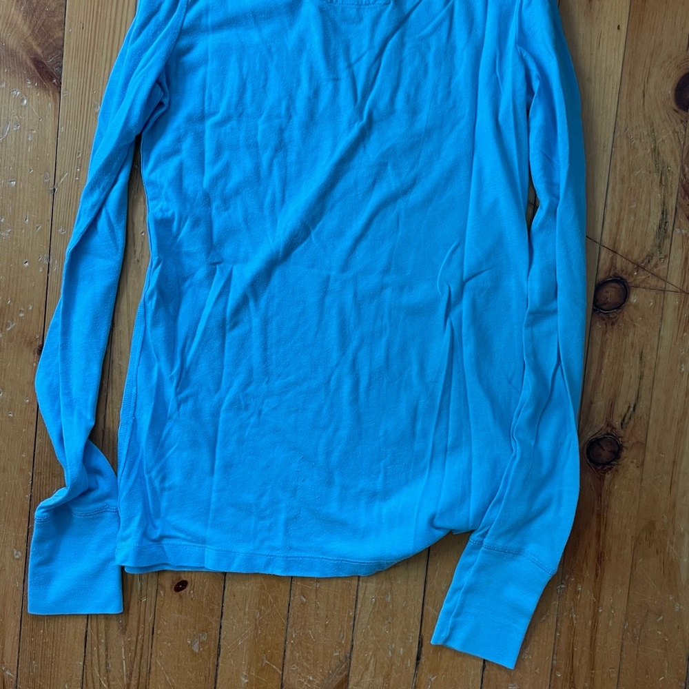 Abercrombie Kids Turquoise Blue Shirt size XLarge - Picture 4 of 8
